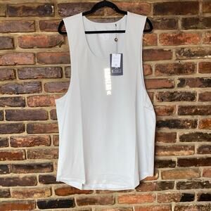 NWT RawGear Harbor Gray Low Cut Sleeveless Muscle Tank Top Men's Size XXL